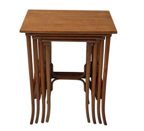 Vienna Secession Bentwood Nesting Tables by Michael Thonet for Thonet, 1900s